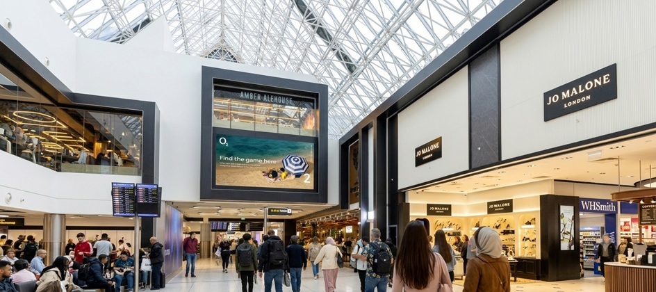Global expands digital advertising at Manchester Airport